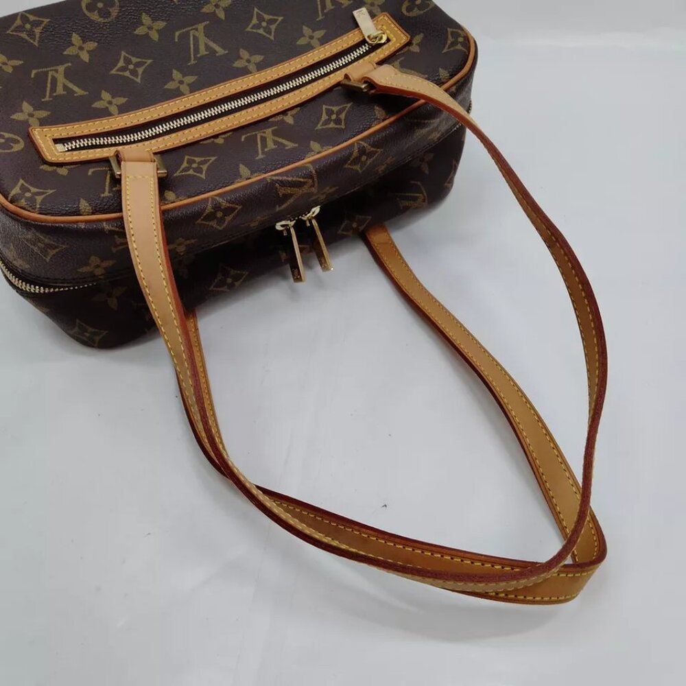 Louis Vuitton LV Hand Bag Cite MM Brown Monogram 633-022825 - Picture 7 of 16